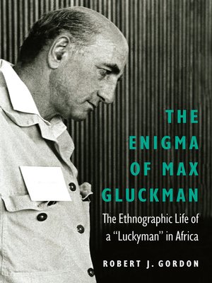cover image of The Enigma of Max Gluckman